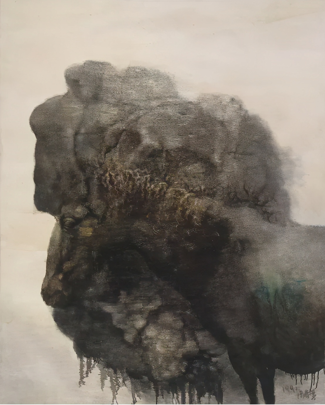 常玉群马图拍卖,常玉巨作群马首度亮相拍卖市场