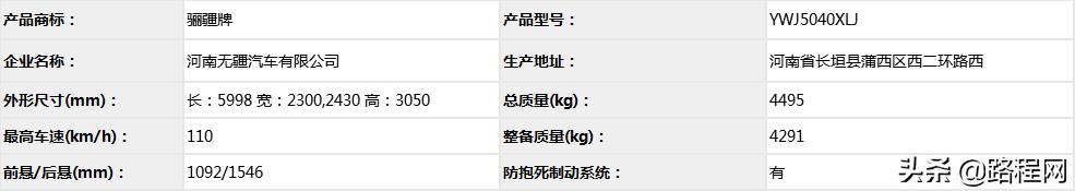 工信部353批次旅居车公告,工信部第339批旅居车