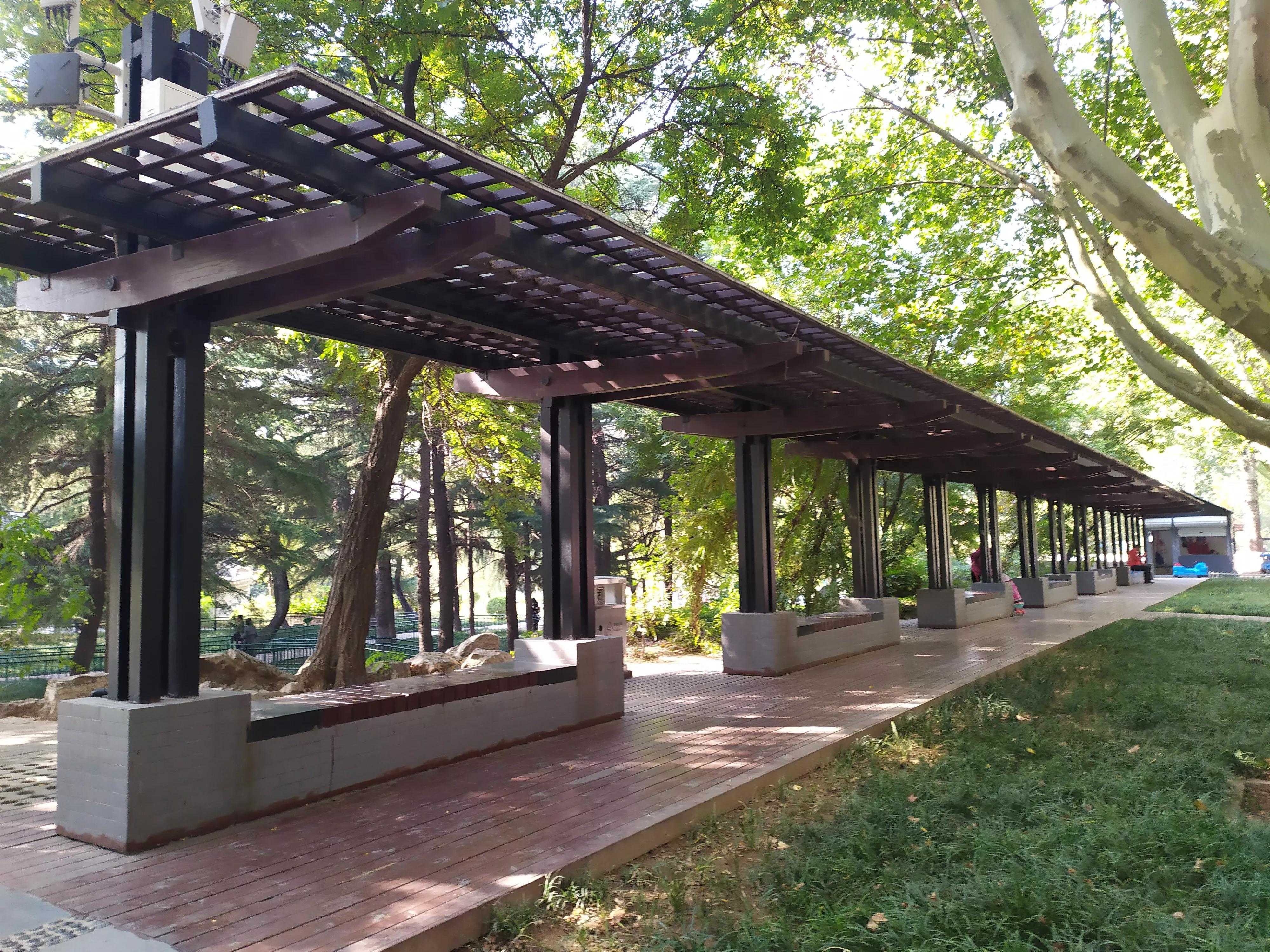 裕西公园秋天的景色,裕西公园的特色