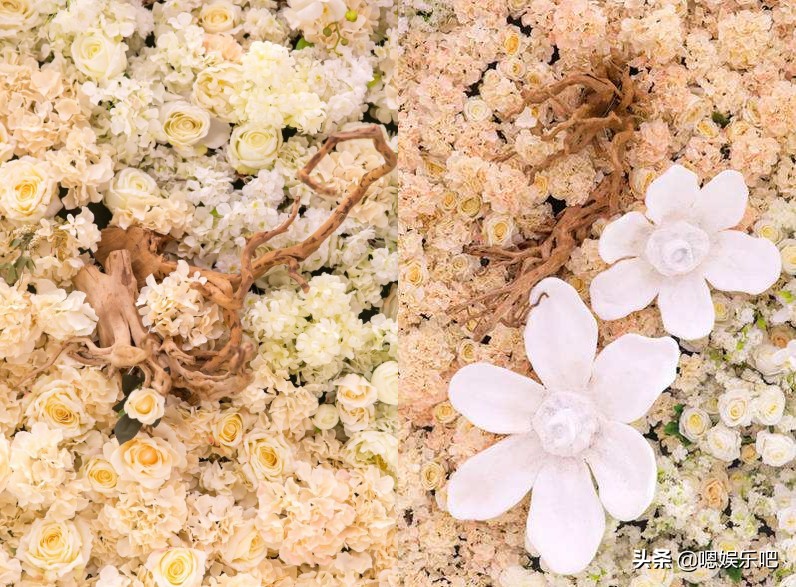 明星婚礼现场布置,张馨予婚礼现场金碧辉煌