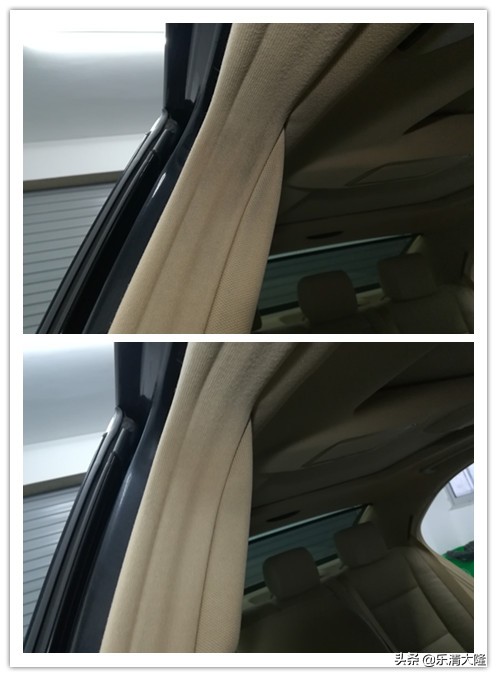 奔驰s350门边镀铬条,奔驰s350座椅清洗翻新