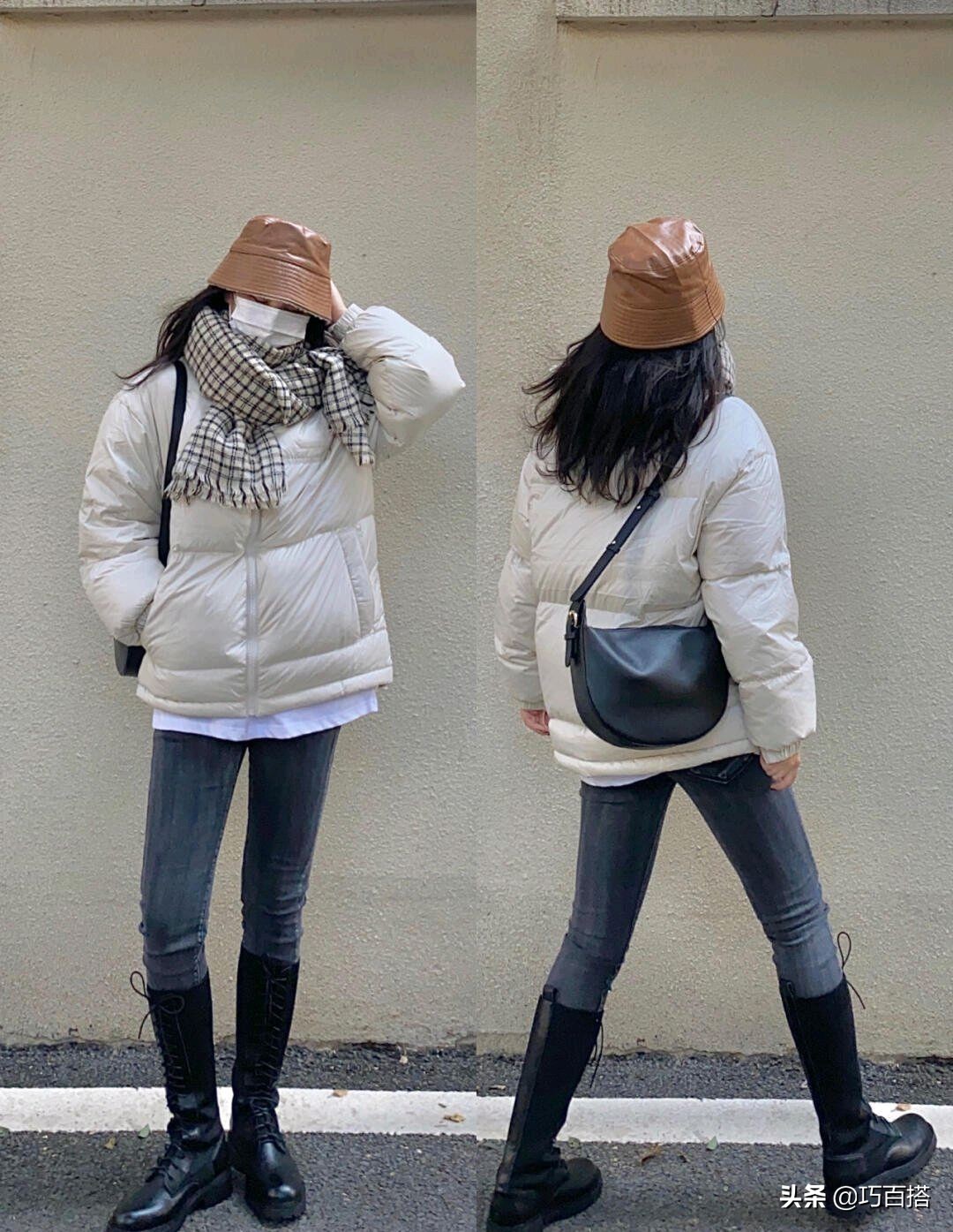 冬日保暖系穿搭指南！时尚又养眼的棉服搭配，零下也能hold住