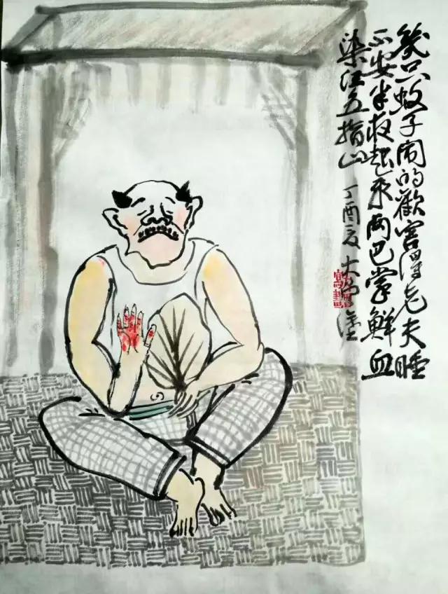打油诗5字搞笑幽默风趣,漫画配打油诗欣赏