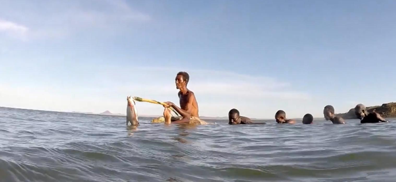 非洲埃尔莫洛部落：每天顿顿都吃鱼，没鱼时就捕杀鳄鱼充饥