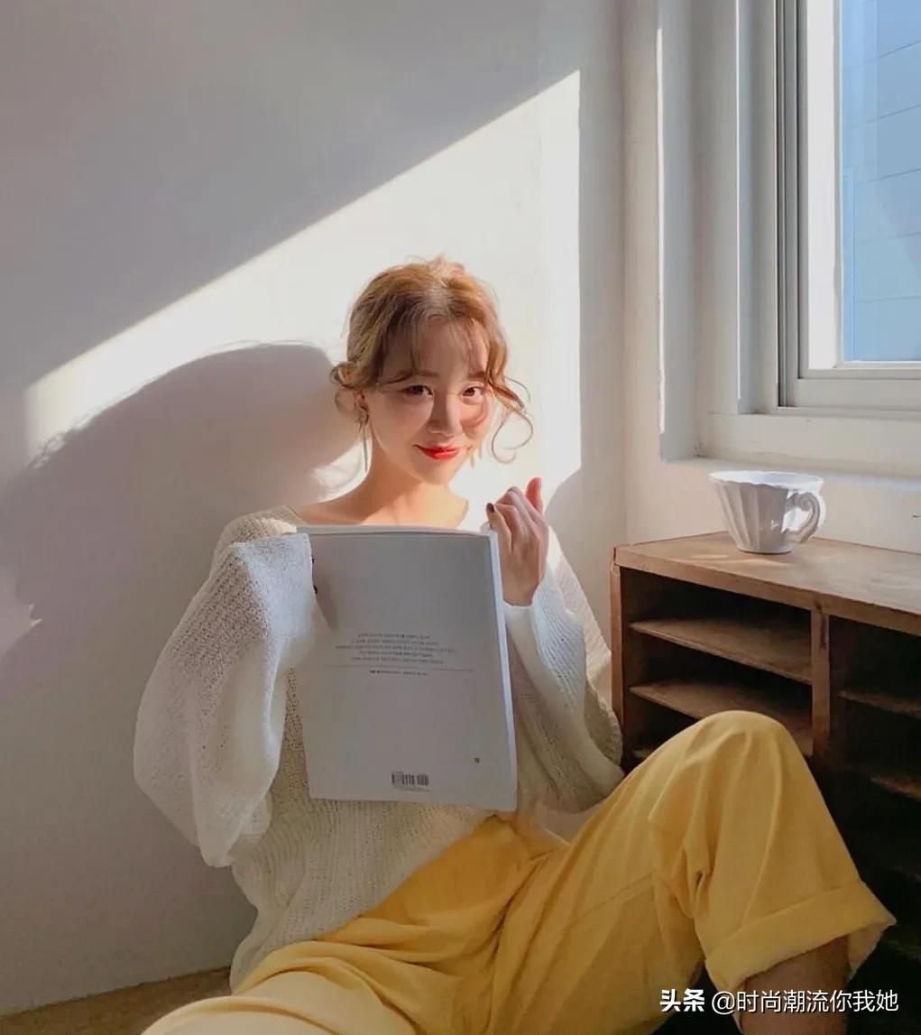 夏天穿马卡龙色系的长裤,马卡龙紫色裤子搭配