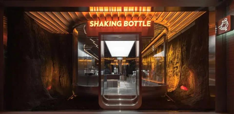 当下最流行的奶茶店装修风格,日式简单禅意风奶茶店装修