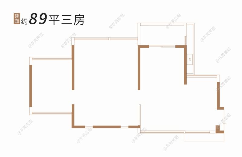 东莞中海.左岸东辰，以人体工学征服主城