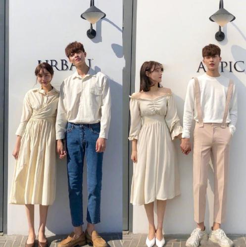 春天情侣装大气,春天情侣装搭配