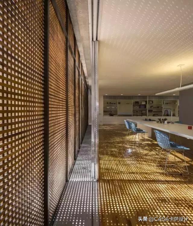 禅意格栅,禅意木格栅图片