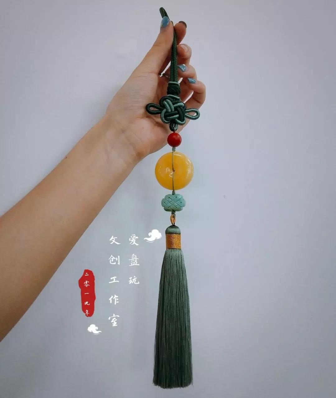 平安扣挂坠,平安扣挂坠的做法