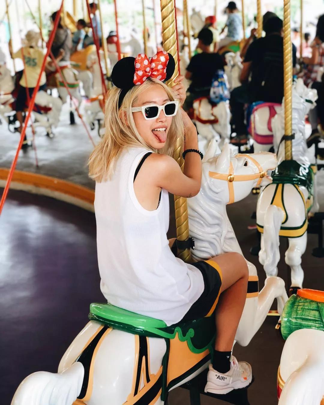 世界第一女版陈冠希,女版陈冠希斜戴帽子网红