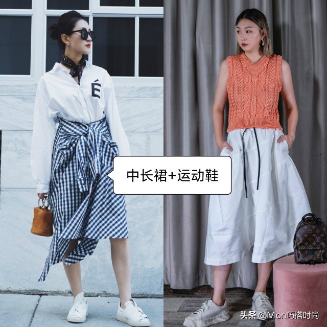 半身裙怎么穿才够好看,夏天黑色a字半身裙搭配什么鞋子