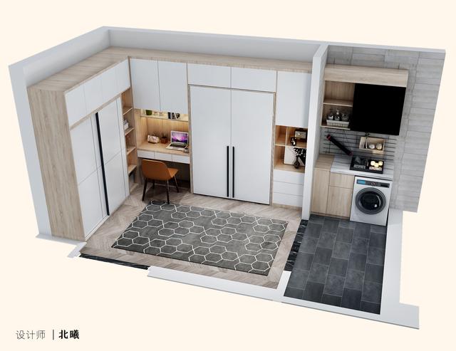 他把108㎡现代简约新房发到朋友圈，瞬间被赞爆了！