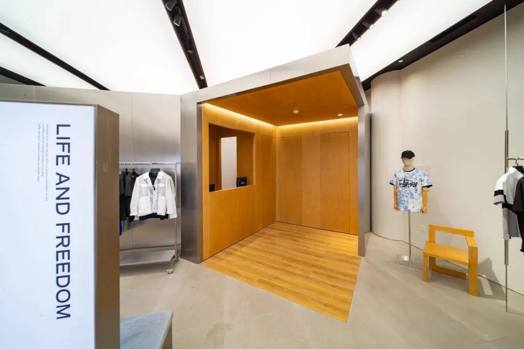 gxg品牌形象陈列,gxg旗下潮牌