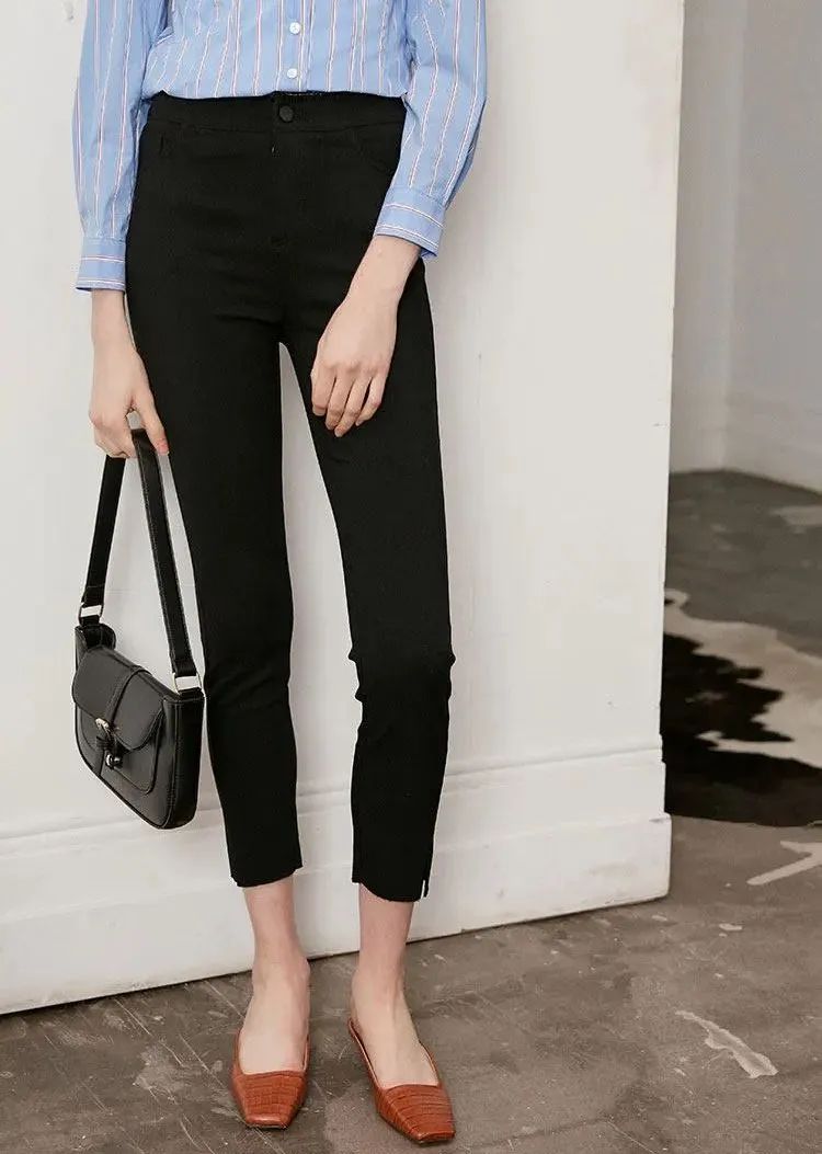 好穿还显瘦的魔术裤推荐,显瘦魔术裤百搭裤子铅笔裤