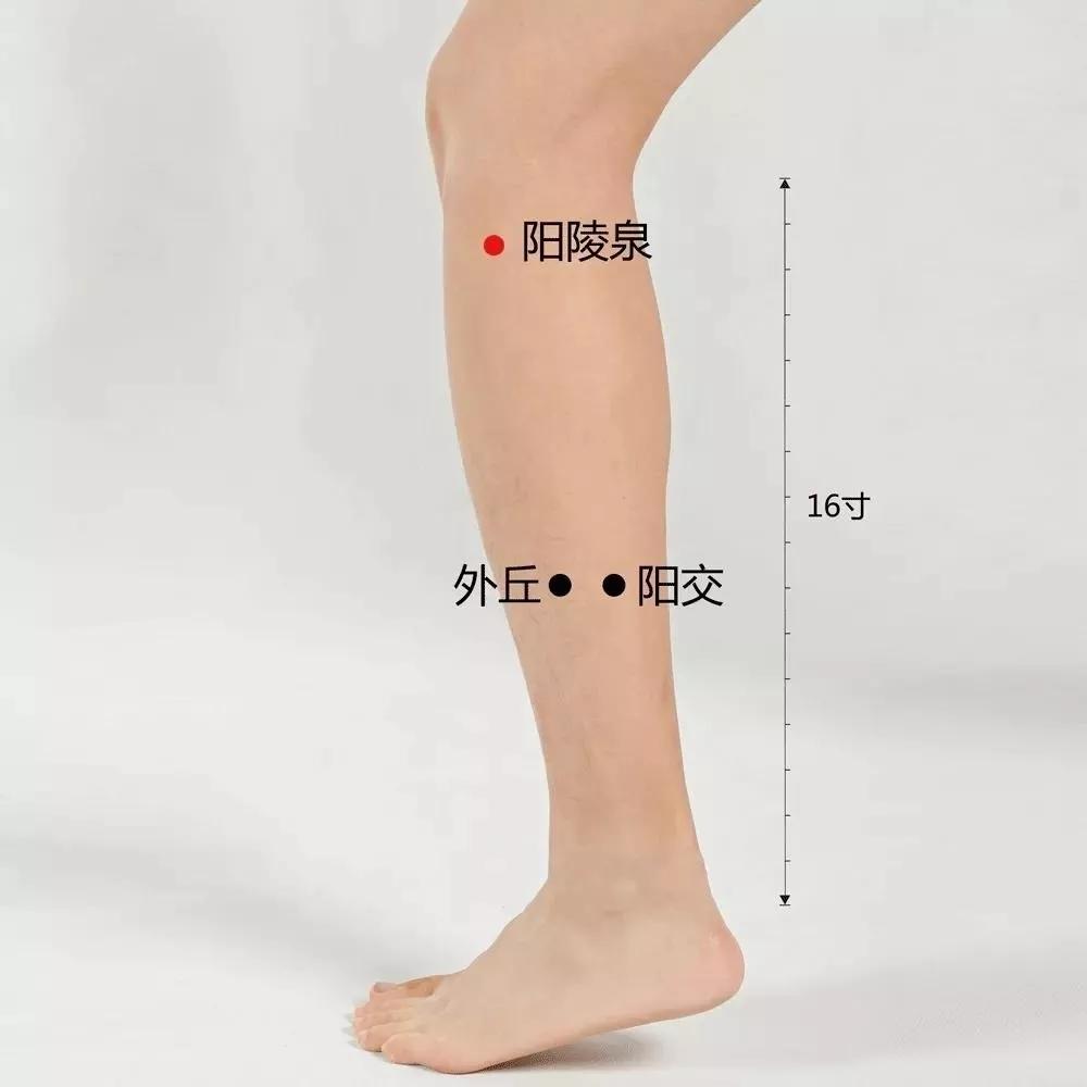 灸肝胆穴的好处,灸阳陵泉太冲穴清三焦