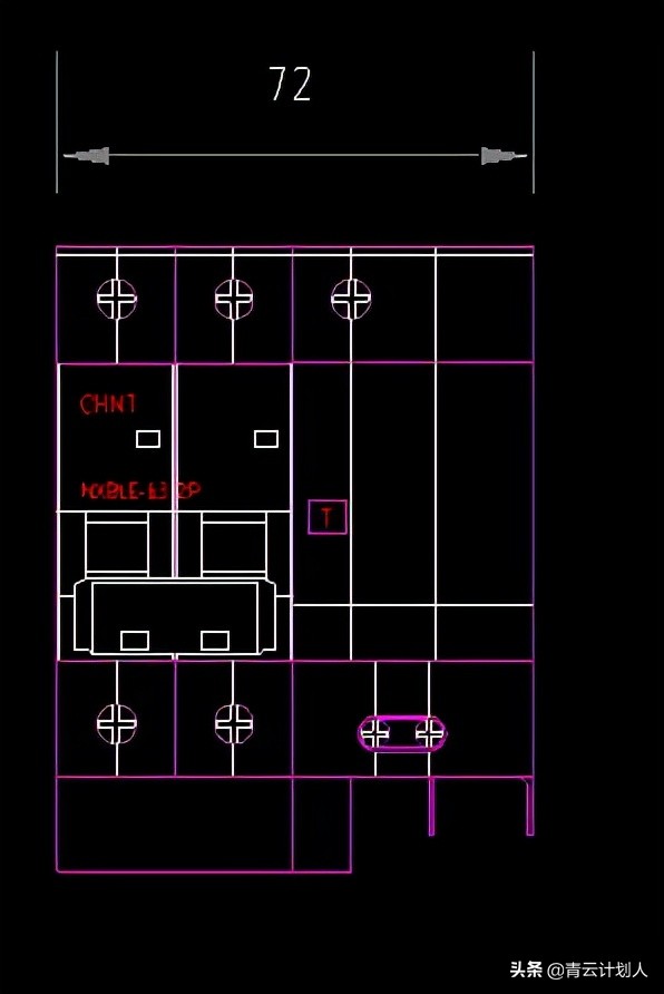正泰断路器cad,哪里有正泰断路器的cad图下载