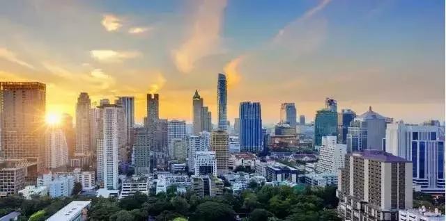 泰国曼谷繁华步行街,曼谷繁华的街