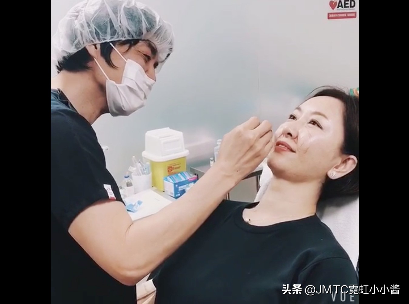 日本小姐姐针灸瘦脸视频,小姐姐打瘦脸针视频