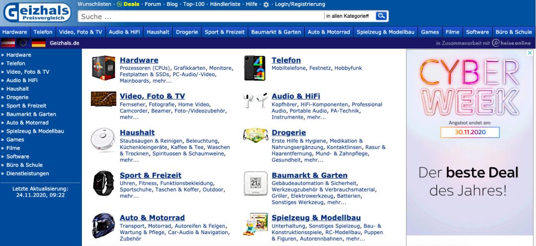 德国最大门户网站排名,德国科技网站大全