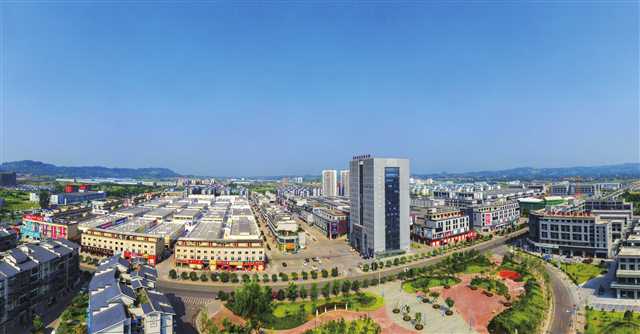 重庆梁平变化,重庆市梁平县城