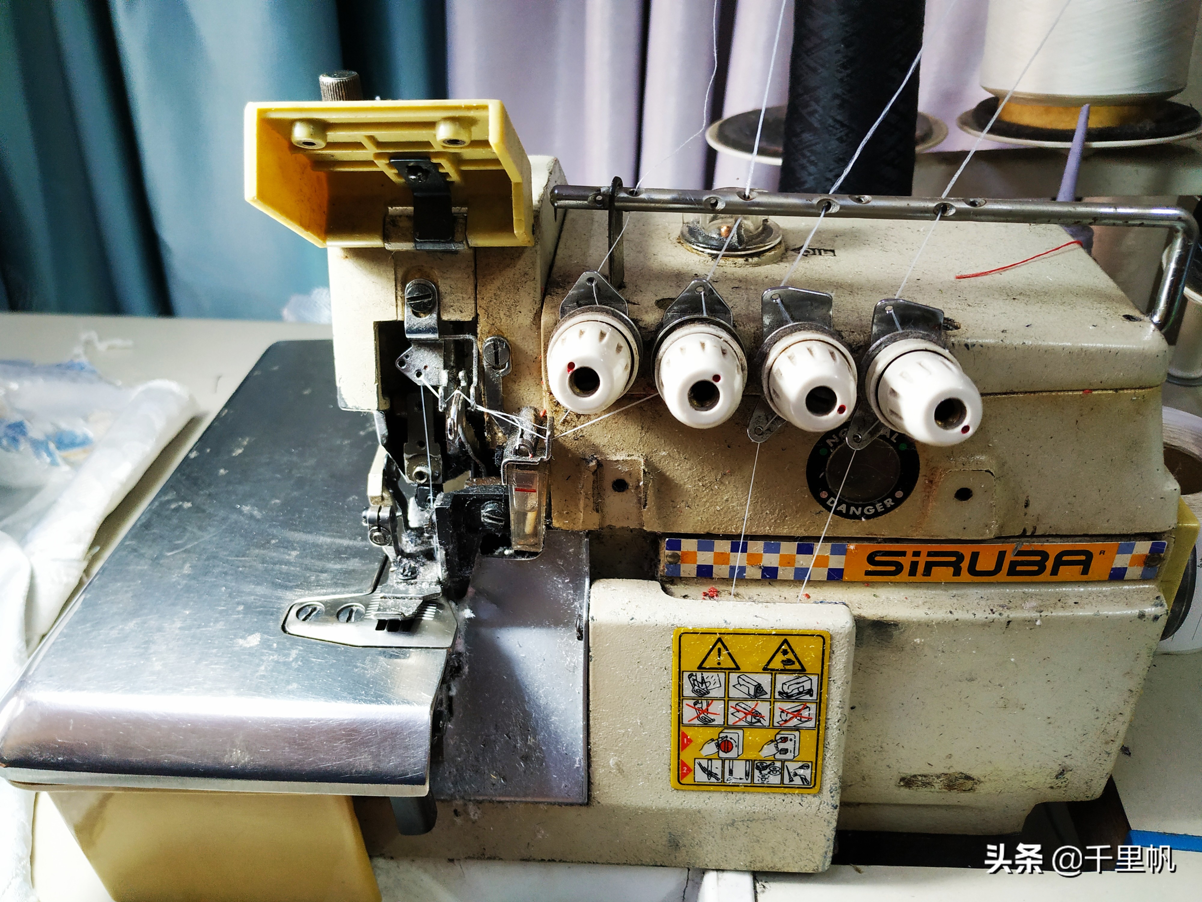 四线包缝机面线跳线解决方法,四线包缝机跳线是怎么回事