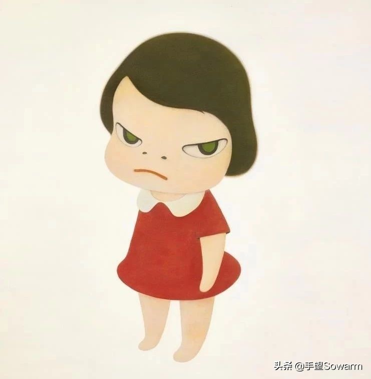 日本画家奈良美智画作价格,奈良美智的画为什么那么贵