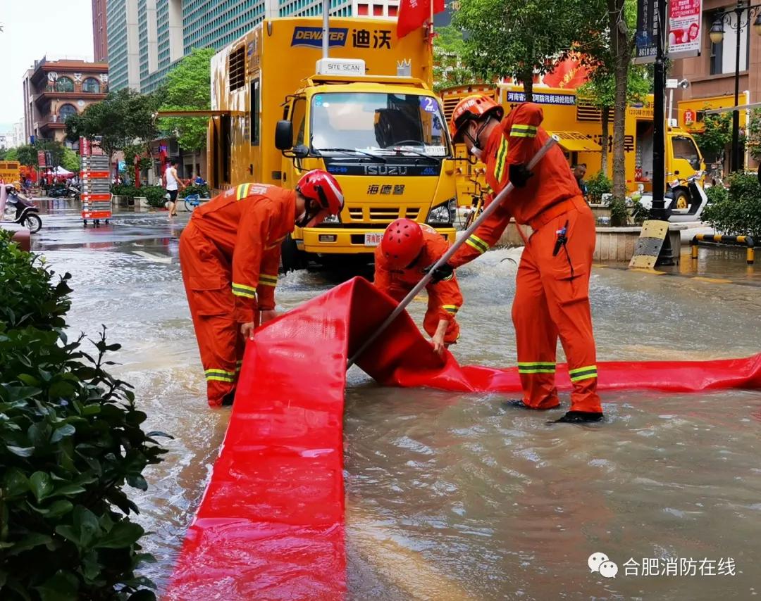 紧急救援第五季消防员,消防员四天三夜抢险排涝后撤离