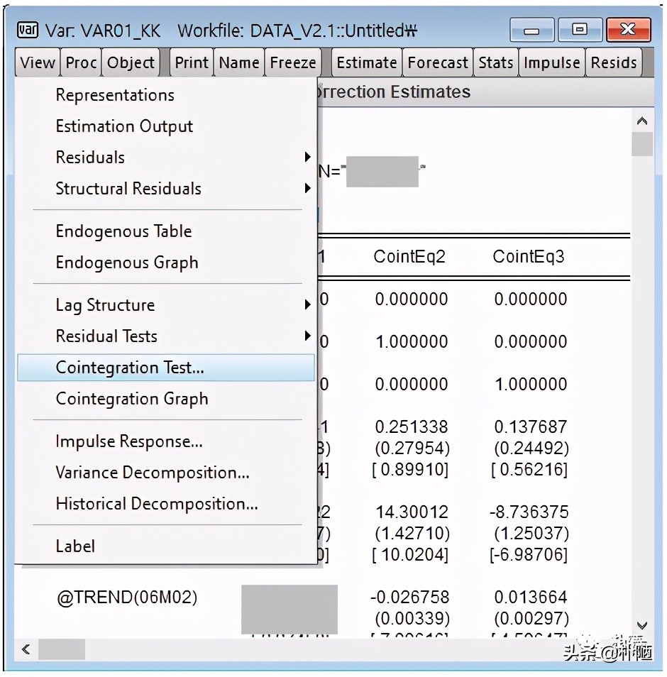 varvecm模型分析步骤,var模型和vecm模型的关系