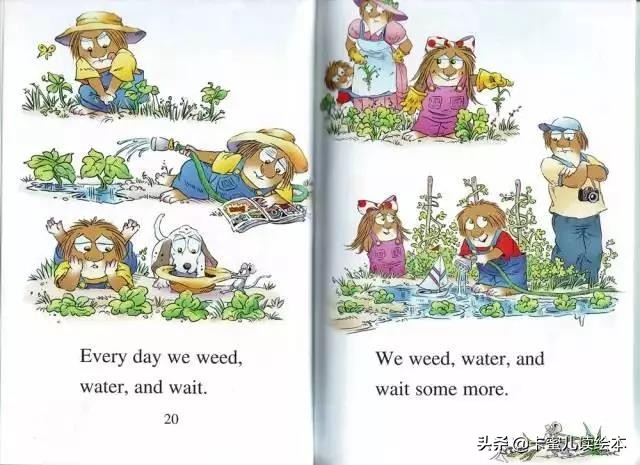 英语森林绘本故事,mygarden英语绘本小故事
