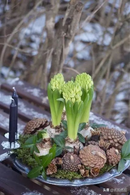 超简易手工环创,树干手工制作环创