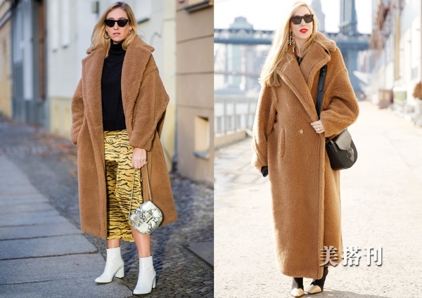 寒冷的冬天跟低温说“byebye”,羊羔毛大衣值得你入手