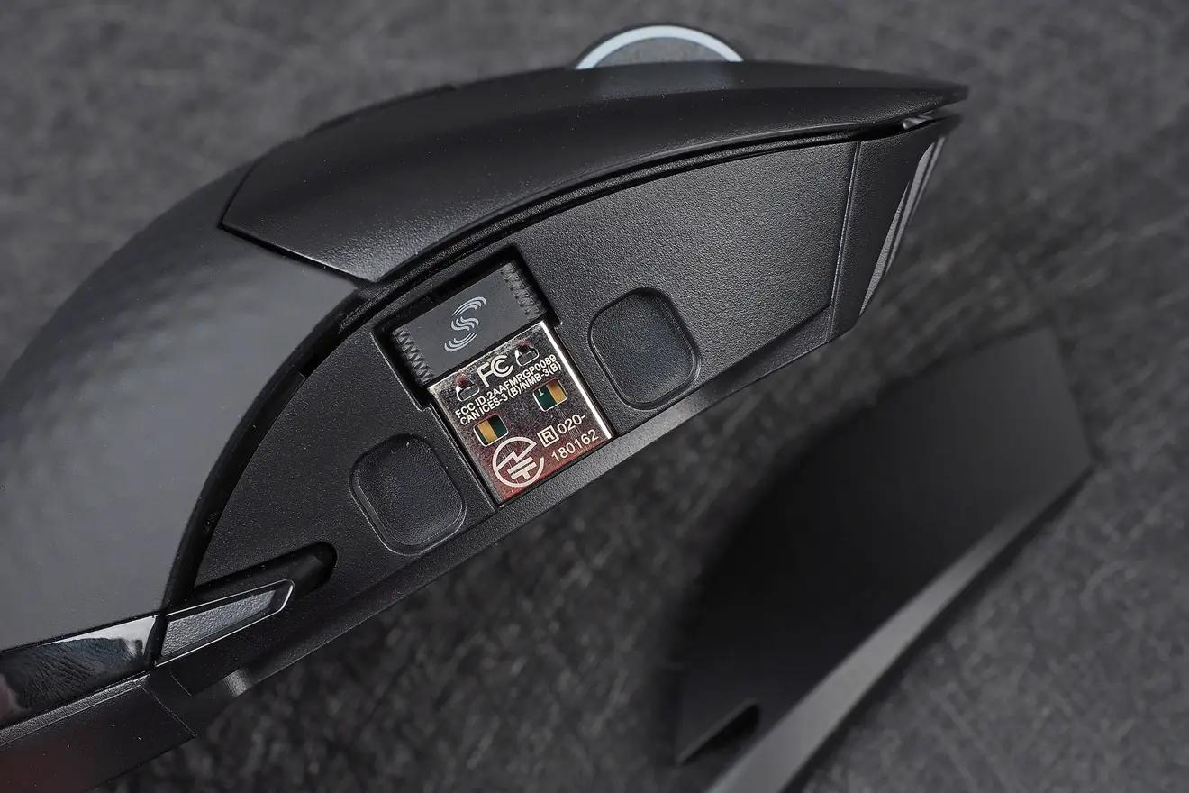 美商海盗船铁手无线鼠标测评,海盗船darkcoreprose灯失灵