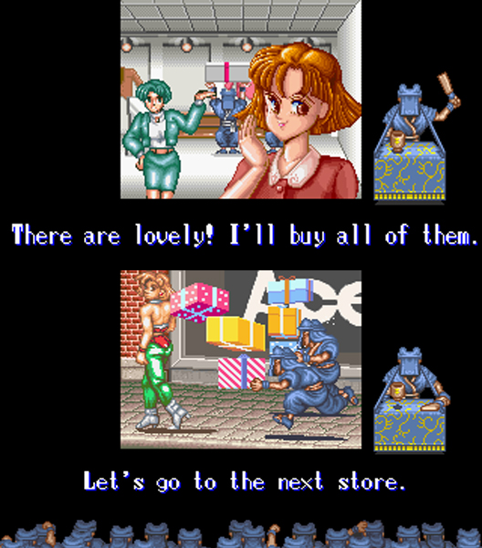 经典街机《豪血寺一族》一直没见过的结局，通关后所有人都堕落了