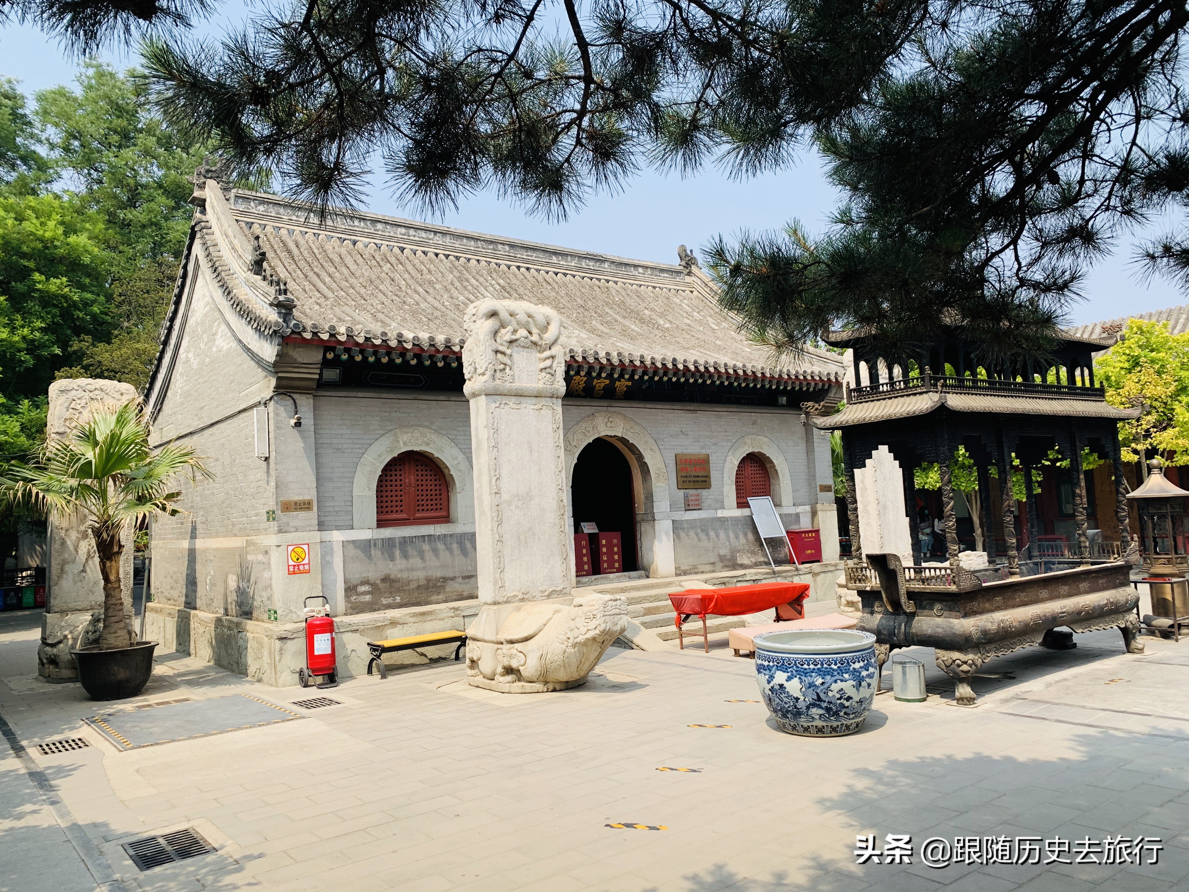 白云观里为什么要拜丘处机,北京白云观白云真人