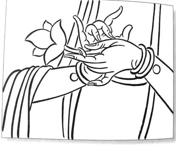 敦煌石刻美学,敦煌佛手印高清大图