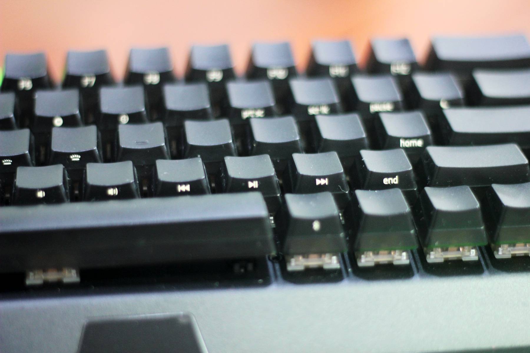 雷蛇键盘高级效果分享,雷蛇单手键盘改造