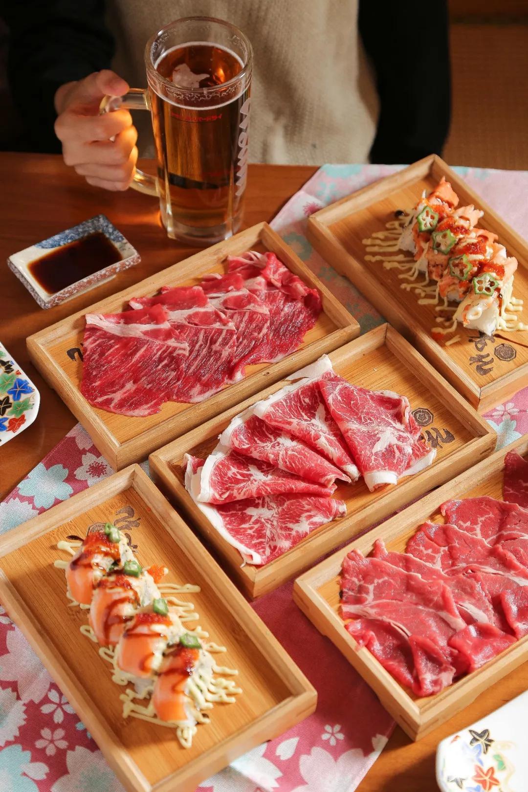 寿喜烧128元双人餐,西安围着寿喜烧自助怎么吃