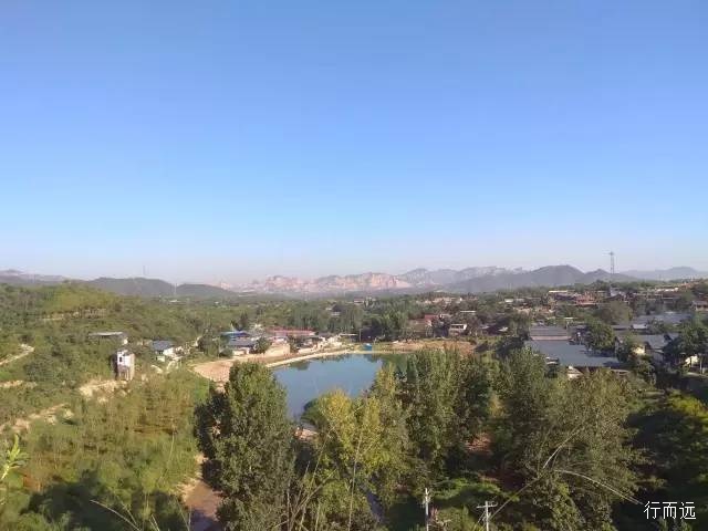 井陉骑行辛庄,井陉测鱼镇盘山路