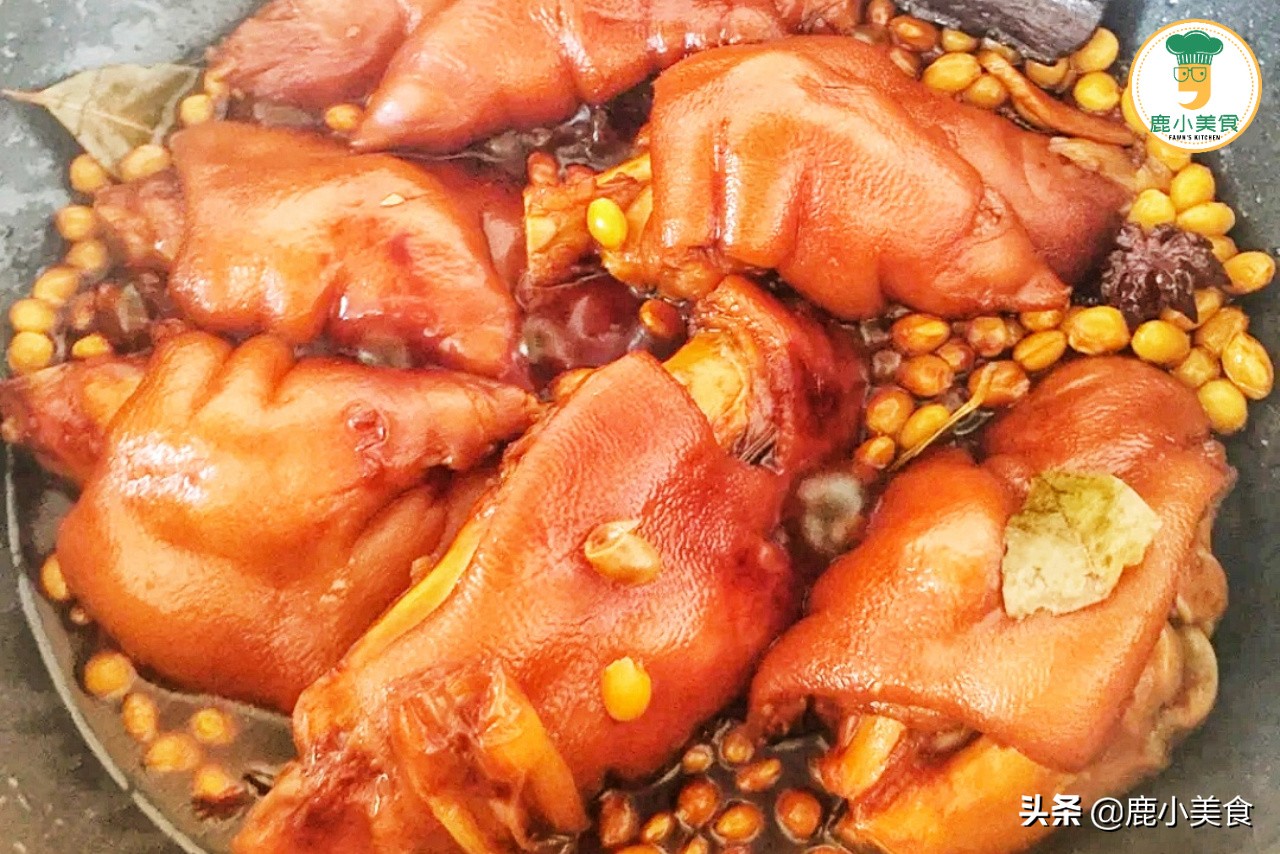 做酱猪蹄,酱猪蹄不放糖做法