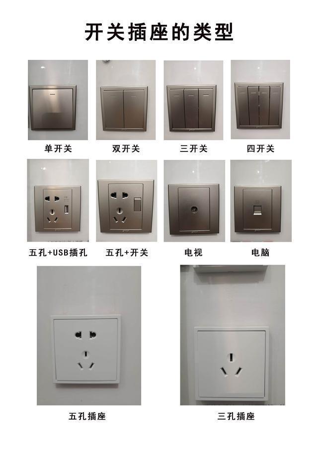 装修必备全屋开关插座布局,房子装修如何设计开关插座