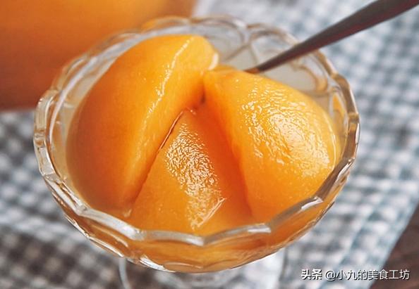 家里黄桃吃不完怎么做黄桃罐头,黄桃罐头黄桃和冰糖的比例是多少