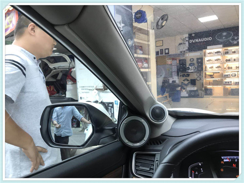 厦门本田crv音响改装推荐,深圳crv汽车音响升级改装