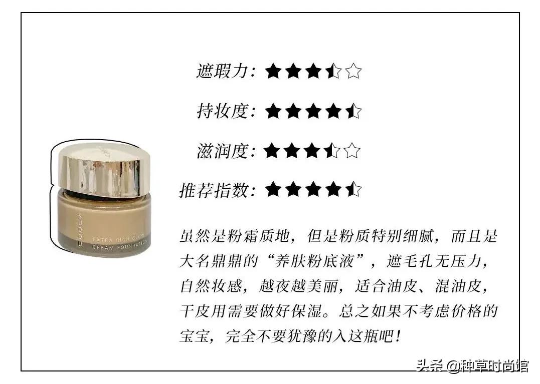 2020口碑最好粉底液油痘皮,最近最火的粉底液控油遮瑕