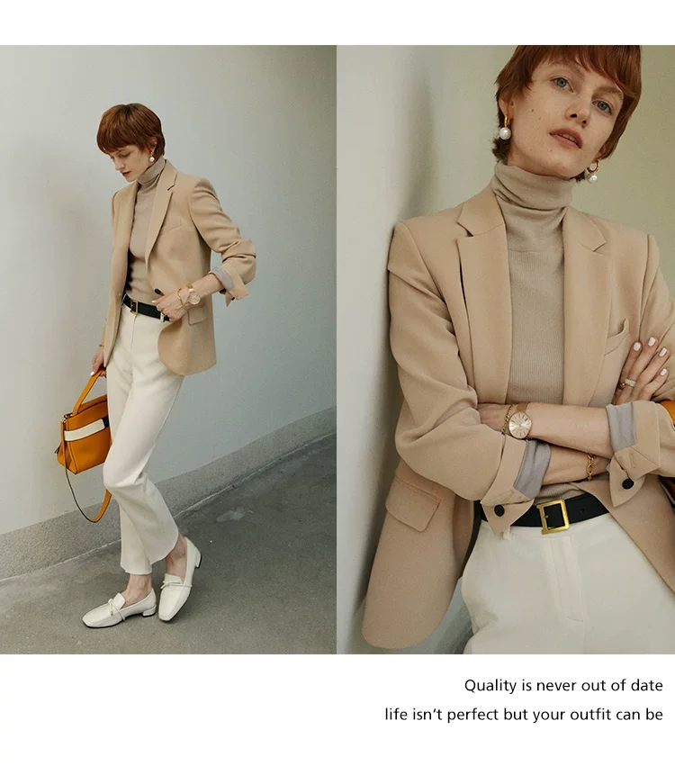 初秋时髦针织衫单品,初冬安哥拉高领条纹针织衫