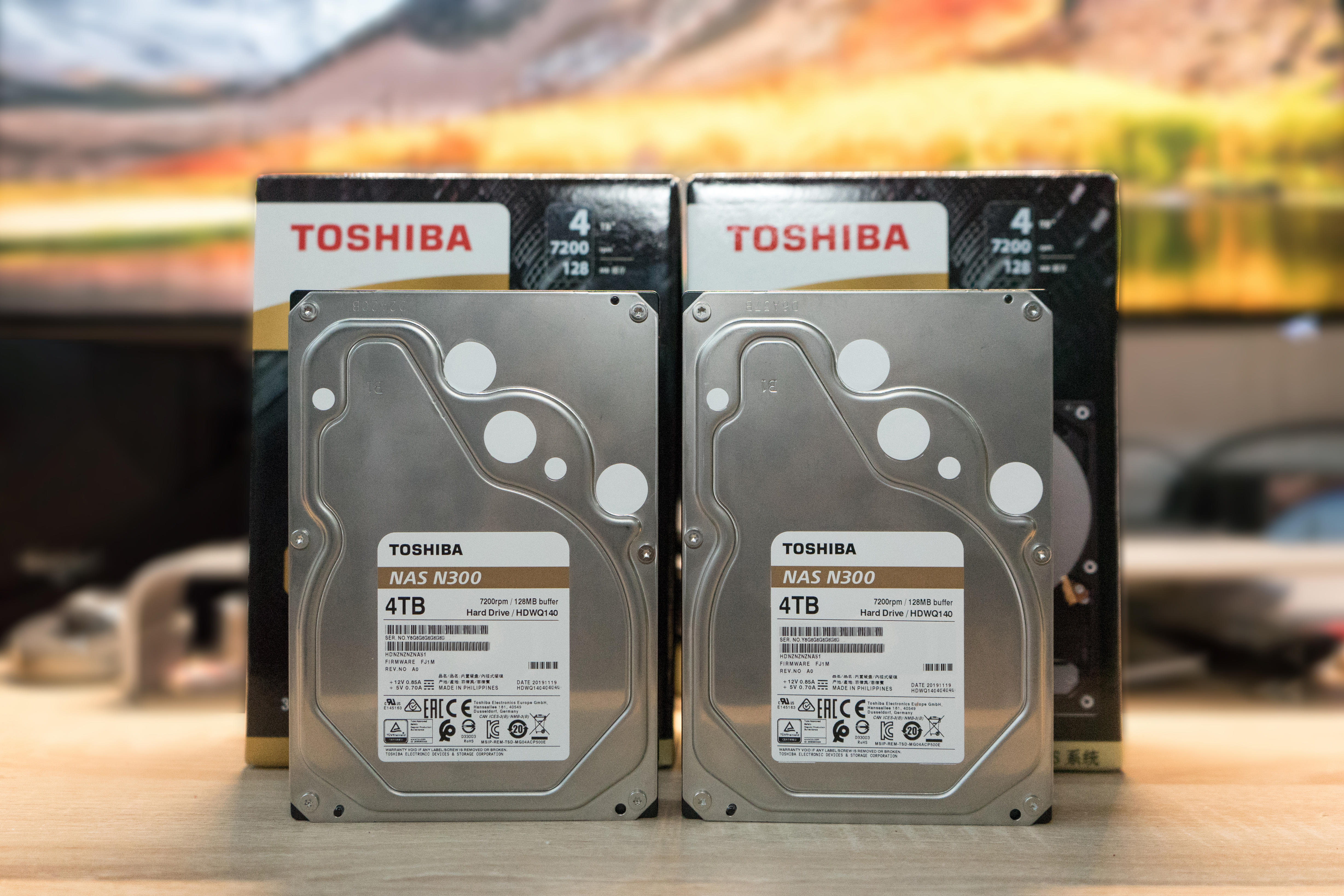 东芝n300对比西数企业级硬盘,东芝n300机械硬盘组一套nas系统