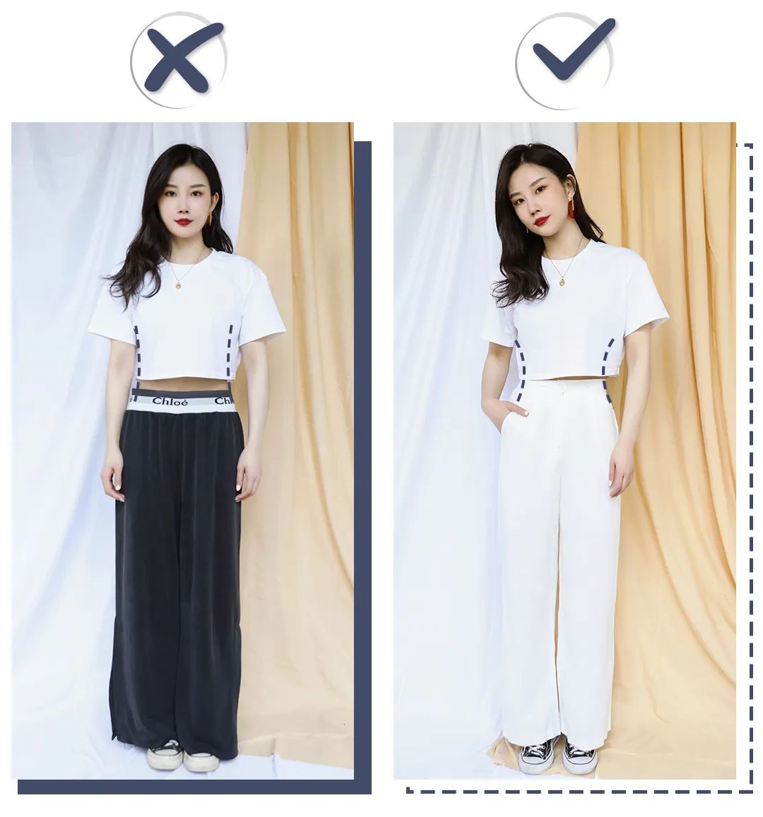 腿不直腿粗胯宽推荐几号裤子,胯宽腿粗适合穿什么裤子显瘦