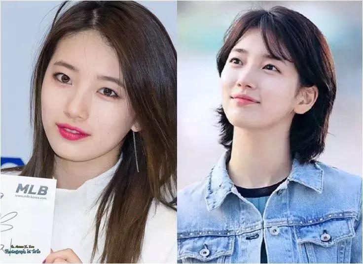 学生圆脸剪短的八字刘海好看吗,圆脸刘海剪短了怎么办补救