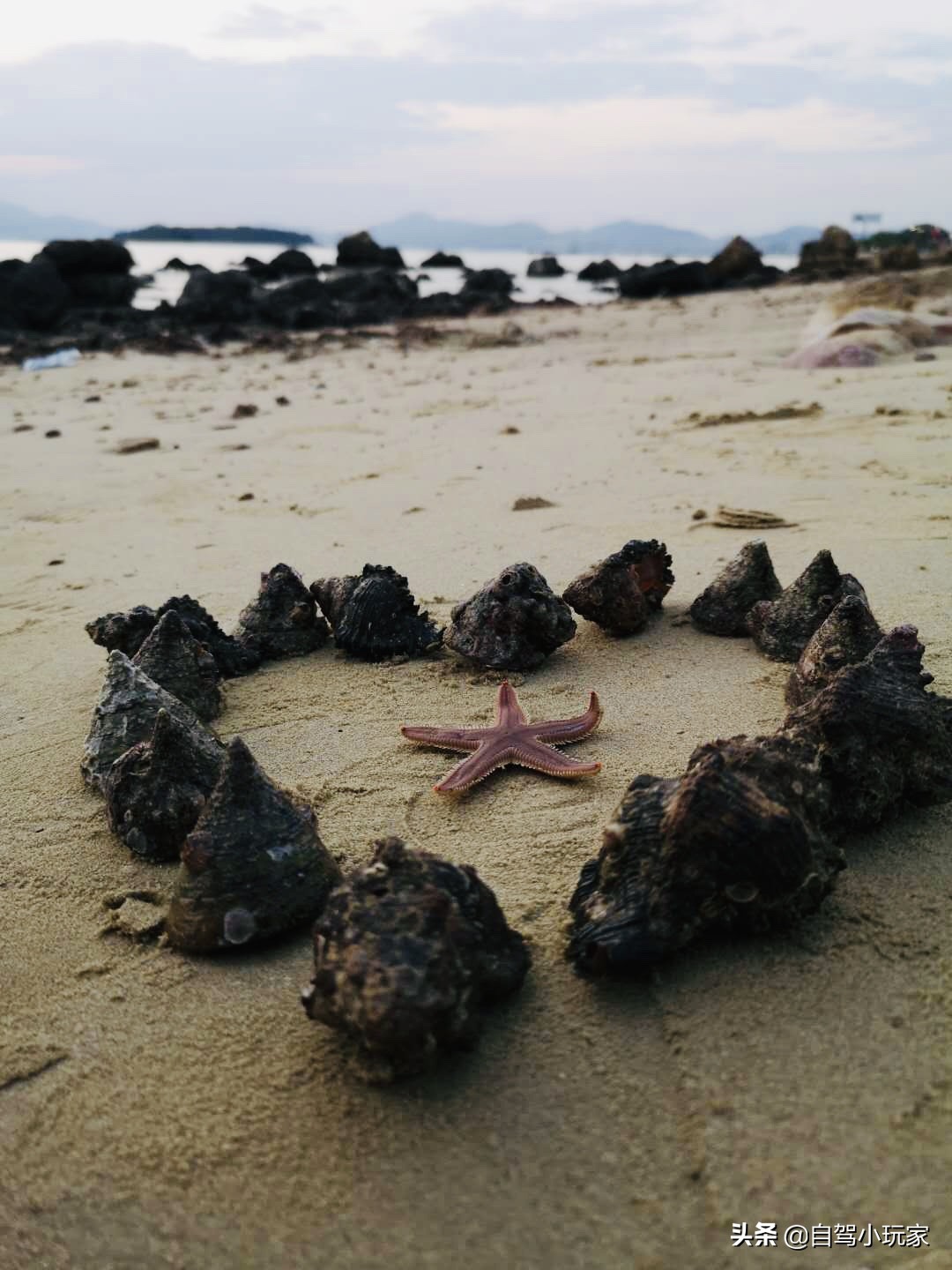 惠州最美礁石海滩,惠州最干净的沙滩推荐