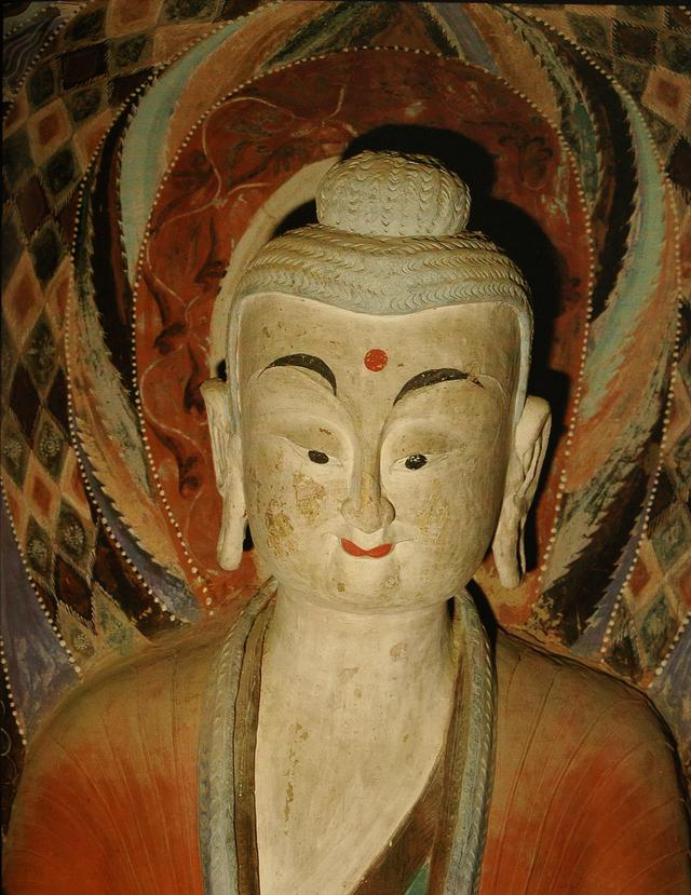 敦煌428窟介绍,敦煌329窟壁画飞天图